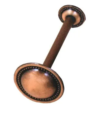 Rosone in ottone per tende art.559