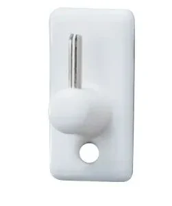 Gancio ades.x stangh.bianco(pz 100)