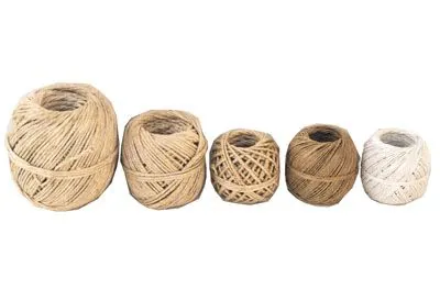 Spago in canapa naturale in bobina