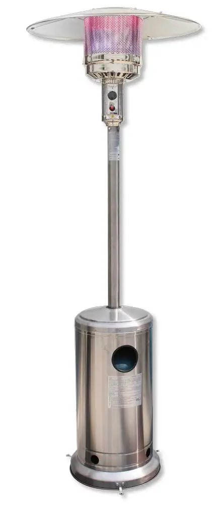 Stufa fungo a gas tropic acciaio inox