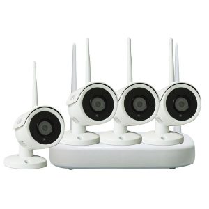 KIT NVR WIRELESS 2.4GHz LIFE + 4 telecamere 2Mpx