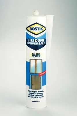 Bostik silicone universale – cartuccia da 300 ml.
