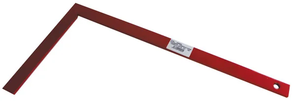 Squadra carpentiere in acciaio verniciato