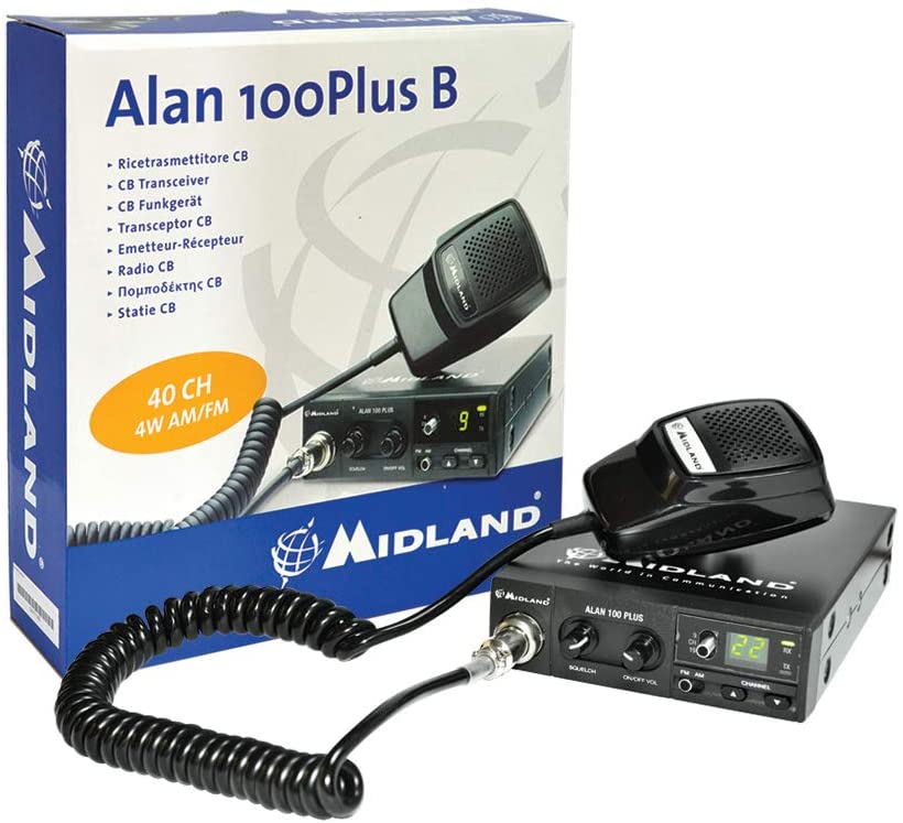 Alan 100 Plus B – Midland – ricetrasmettitore CB 40ch