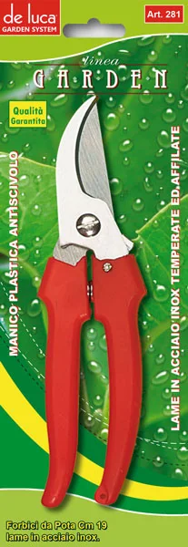 Forbici da raccolta modello punta tonda