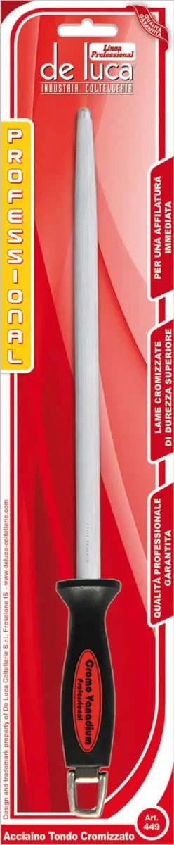 Acciaino tondo cromizzato Linea Professional