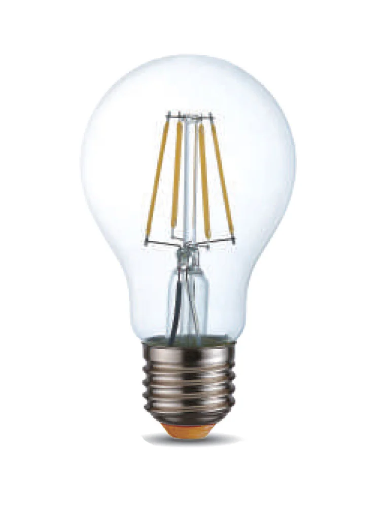 Lampada a goccia A60 filamento LED E27